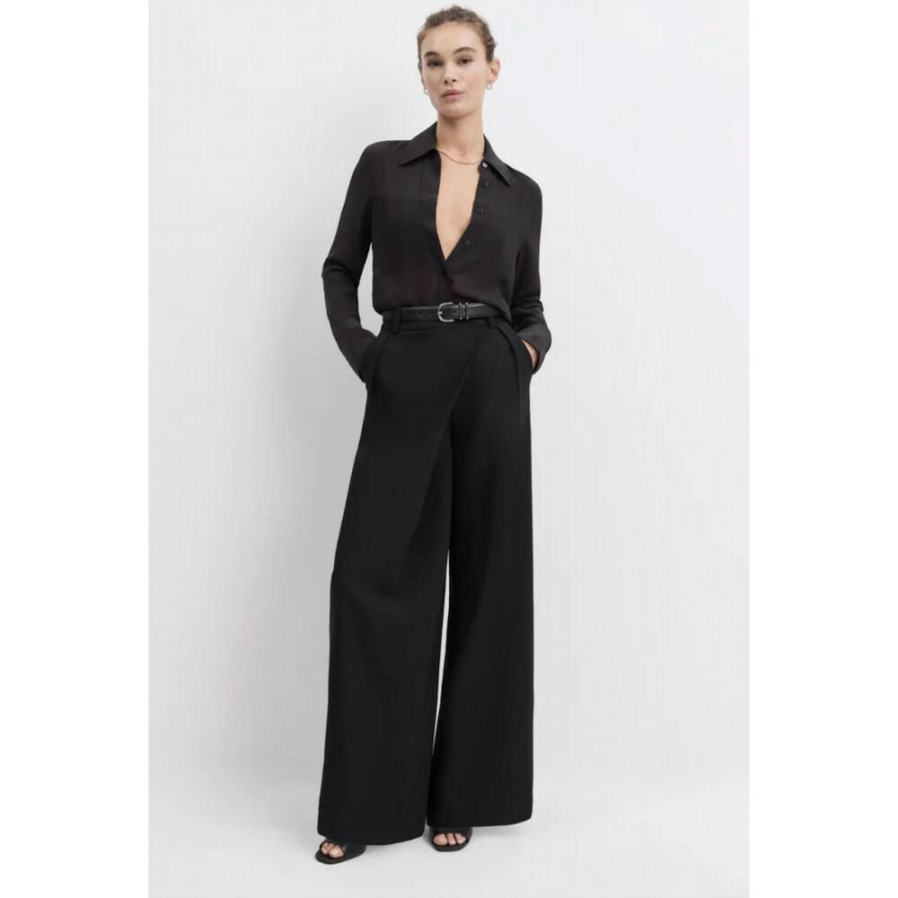 NEW FAVORITE DAUGHTER the sheer sophistication top in black
